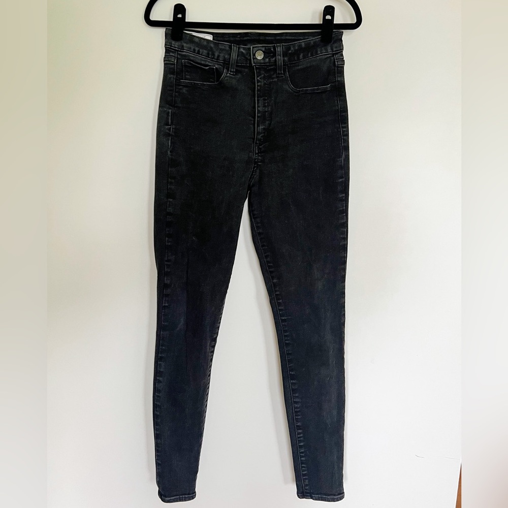 Gap Universal High Rise Jegging 10 Tall, Black